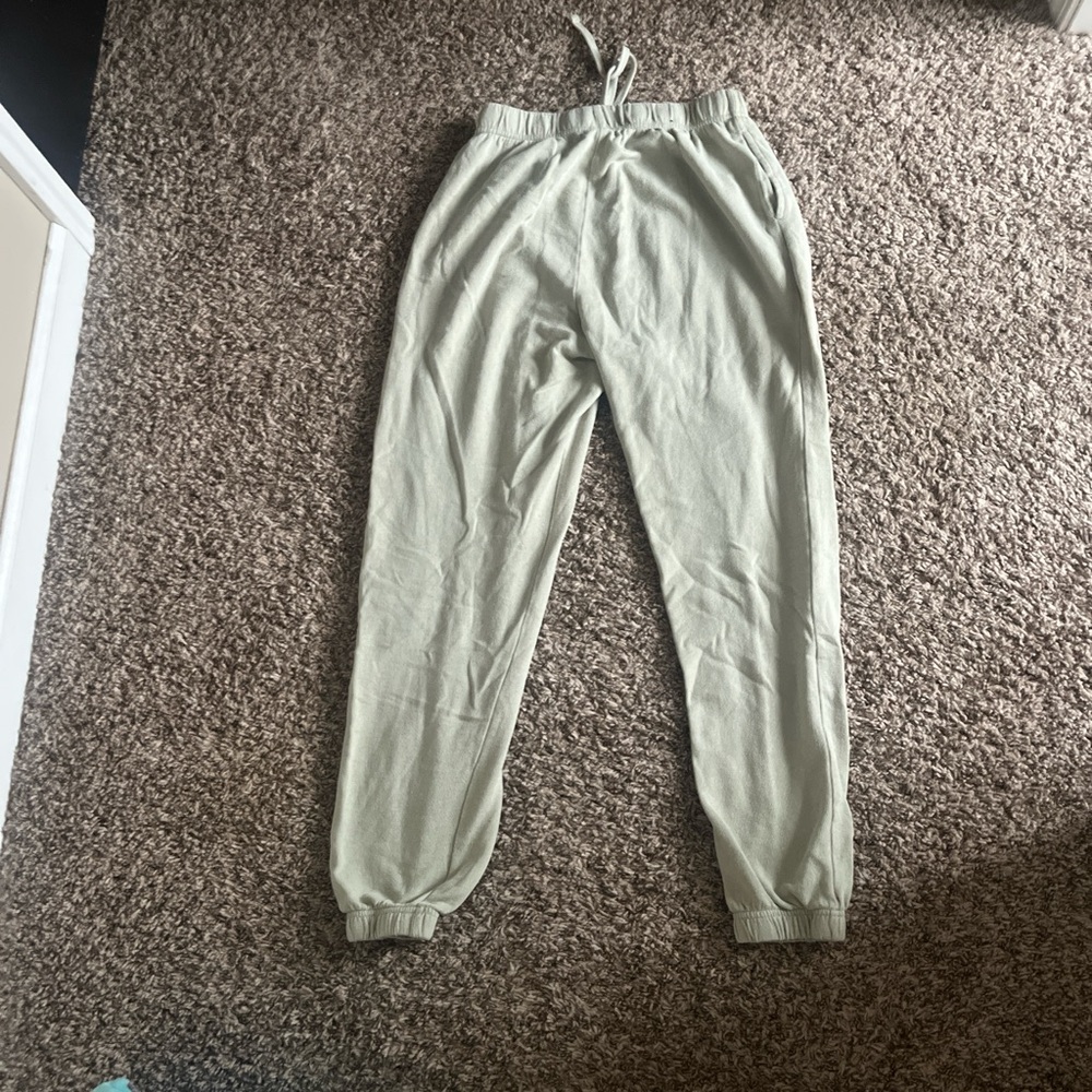 h&m S green sweatpants